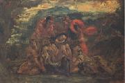 Eugene Delacroix Pieta (mk05) Spain oil painting artist